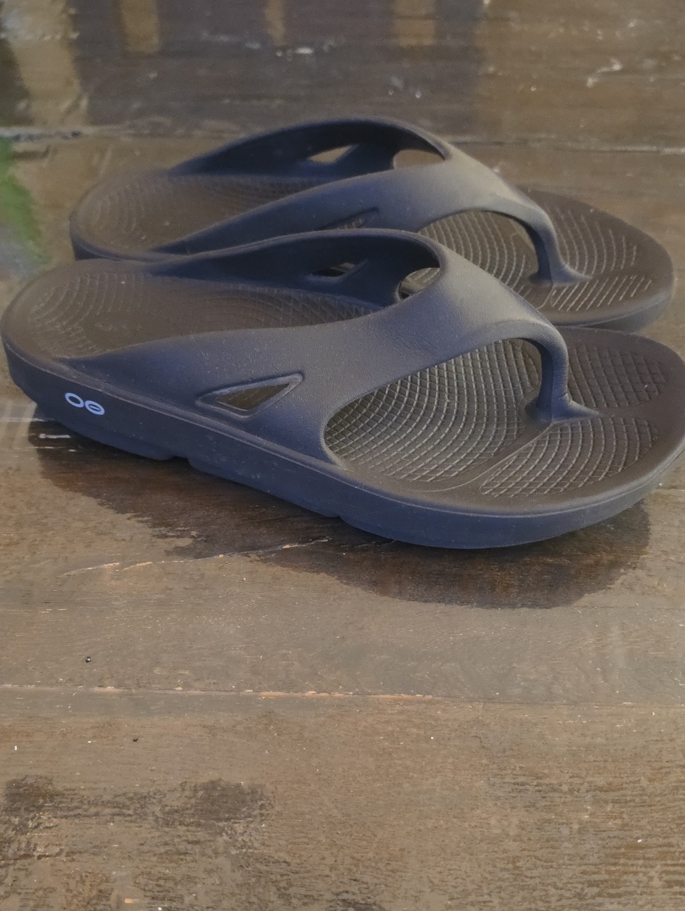 (10M) (12W) OOFOS Recovery Sandals Slides Vacation Slippers Summer Garden